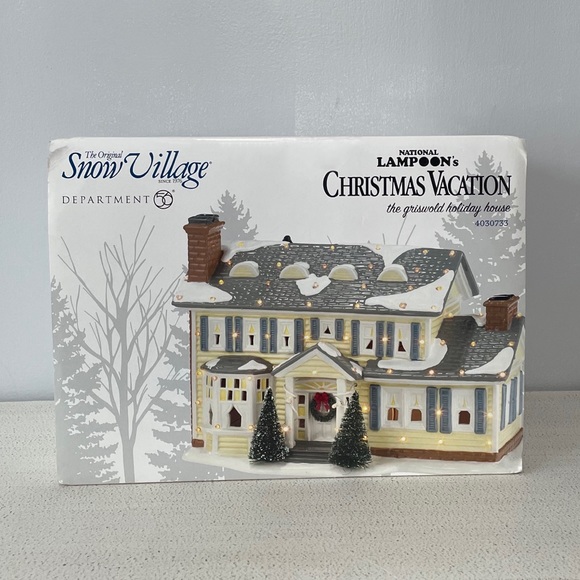 DEPT. 56 National Lampoon’s Christmas Vacation “Griswold Holiday House” - NIB - Picture 3 of 14